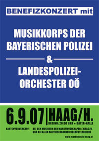 Benefizpolizeimusikkonzert Haag/H.@Festgelände Firma Baye