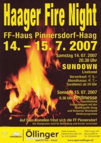 Haager Fire Night@FF-Haus Pinnersdorf
