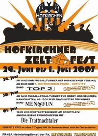 Hofkirchner Zeltfest 2007@Festzelt