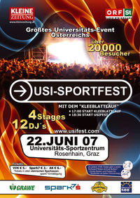 23. USI-Sportfest@Uni-Sportzentrum