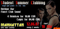 Student Summer Clubbing@Manhattan Bar & Lounge