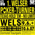 1.Welser Poker-Tunier@Dormotel-Traunpark