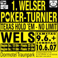 1. Welser Poker Tunier@Dormotel-Traunpark