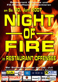 Night of Fire@Restaurant Offensee