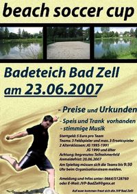 beach soccer cup@Badeteich Bad Zell
