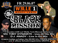 Welle1 Black Mission@Ballhaus Freilassing