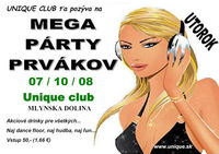 Mega Party prvákov@Unique