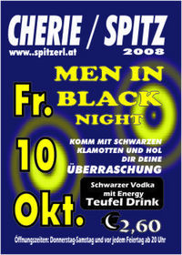 Man in Black Night@Tanzcafe Cherie Spitz