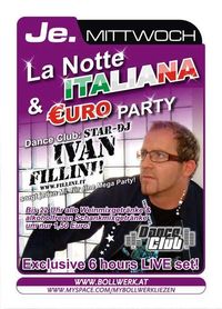 La Notte Italiana & Euro Party@Bollwerk