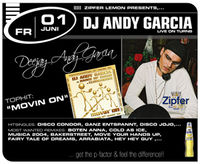 DJ Andy Garcia live on turns@Partyhouse Auhof