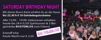 Saturday Birthday Party@Boom Linz