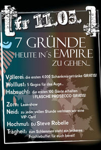 7 Gründe ins Empire zu gehen@Empire