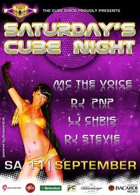 Saturday Cube Night@The Cube Disco