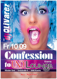 Confession to UND.lounge mit DJ OLivarez@Und Lounge