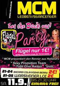 Let the Duck Out - Flügel Party