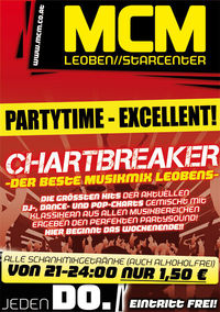 Chartbreaker, die besten Hits Leobens!@MCM Leoben