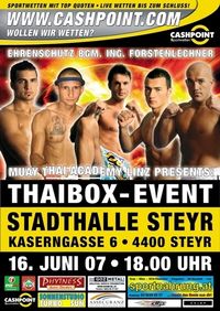 Thaibox-Event@Stadthalle Steyr