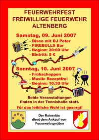 Feuerwehrfest@FF Altenberg