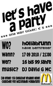 Let´s Have A Party@Bernreiterhalle