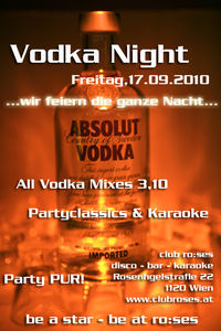 Vodka Party Night@ro:ses disco - bar - karaoke