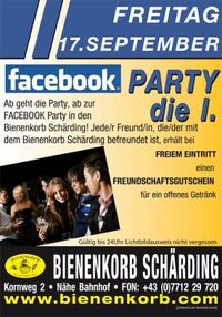 Facebook Party@Bienenkorb Schärding