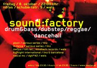 soundfactory = drumandbass / dubstep / reggae / dancehall