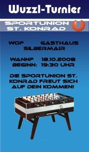 Wuzzl-Turnier@Gasthof Silbermair