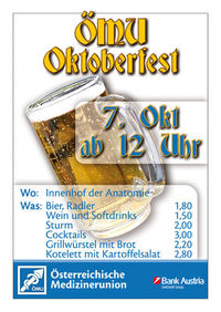 ÖMU Oktoberfest@Innenhof der Anatomie