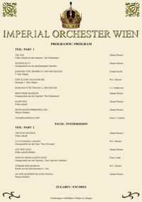 Mozart & Strauss Konzert@Imperial Saal Wien