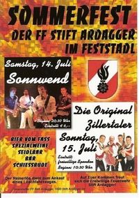 Sommerfest der FF Stift Ardagger@Feststadl