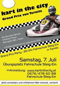 Kart in the City - GP von Ternitz@Übungsplatz Fahrschule