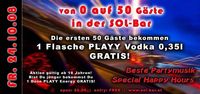 von 9 auf 50 Gäste@Sol Bar