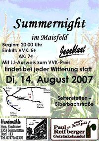 Summernight im Maisfeld@Maisfeld