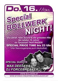 Special Bollwerk Night@Bollwerk Klagenfurt