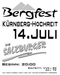Bergfest Kürnberg@Hochreit