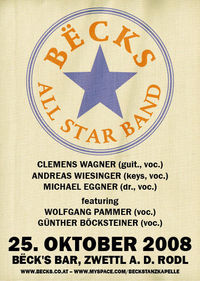 beck´s allstar band@Becks Bar