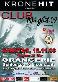 Krone Hit Club Night 08@Orangerie Eisenstadt