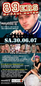 89er´s DJ Paul Hutch@Starlight