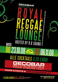 Royal Reggae Lounge@Gecobar