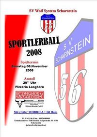 Sportlerball des SV Scharnstein