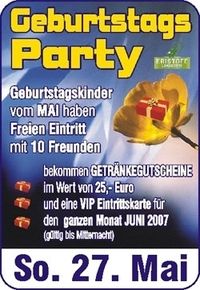 Geburtstagsparty