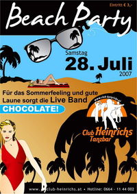 Beach Party@Club Heinrichs Tanzbar