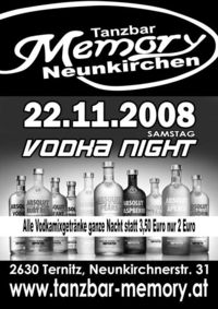 Vodka Night@Tanzbar Memory