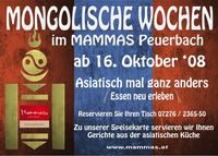 Mammas kocht Mongolisch!!@Mammas Peuerbach