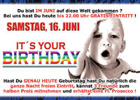 It's your Birthday!@Segabar Linz