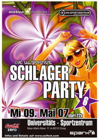 Schlager-Party Vol.6@Uni-Sportzentrum