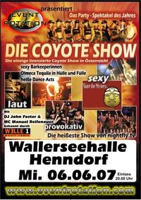 Die Coyote Show@Wallerseehalle
