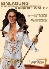 Vorausscheidungen zur Karaoke WM@Orange Cube Lenaupark