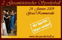 2. Gesamtsteirischer Sportlerball@Kammersaal Graz