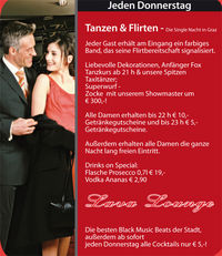 Tanzen & Flirten@Fledermaus Graz